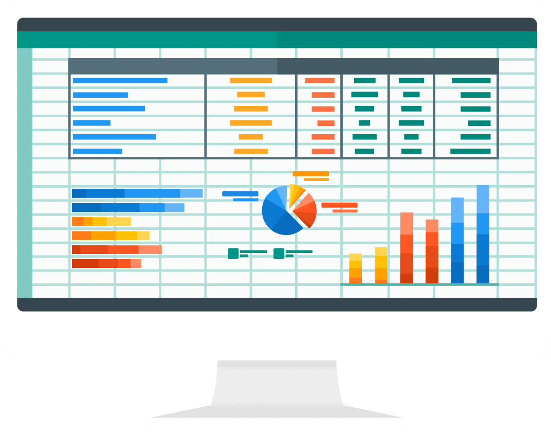 Kechie's Account Payable software has intuitive dashboards.