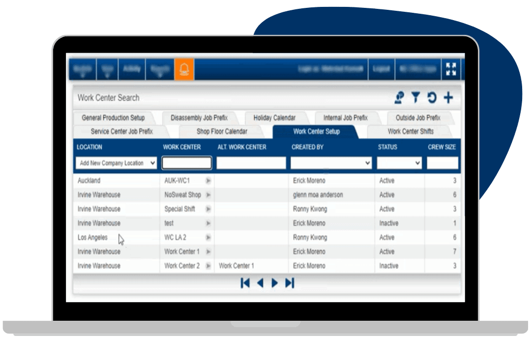 Kechie Manufacturing Software offers work center scheduling and planning.